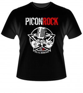 camiseta de chico piconrock 2015